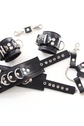 Shibari Eğitimleri, El Yapımı Deri Ürünler, BDSM Ürünleri, Sex Shop 42 BDSM Kelepçe Seti (Profesyonel) görsel 1