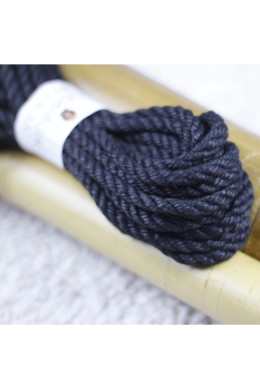 Shibari İpi Siyah (Profesyonel Seri 6mm / 8mt)