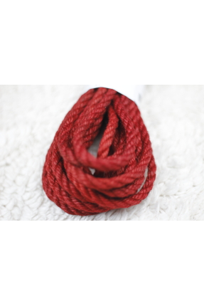 Kırmızı Shibari İpi (Profesyonel Seri 6mm / 8mt)