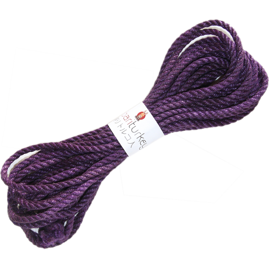 Shibari İpi Mor (Profesyonel Seri 6mm / 8mt)