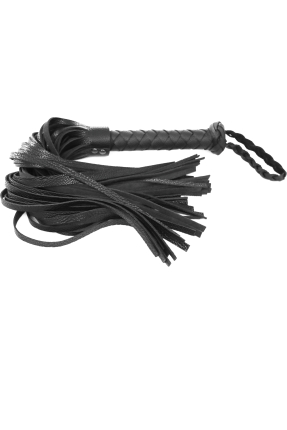 Flogger (İnce Saçaklı Deri Flogger)