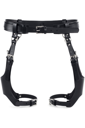 Hakiki Deri Jartiyer ve Bacak Kemeri & Harness
