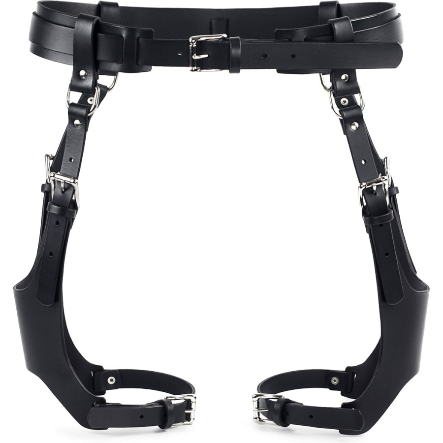 Hakiki Deri Jartiyer ve Bacak Kemeri & Harness