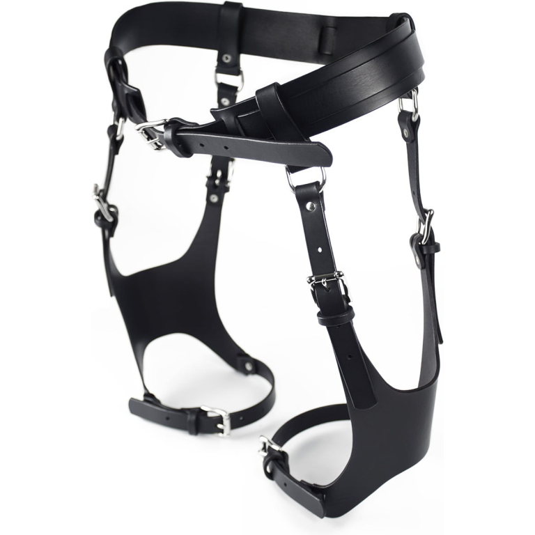 Hakiki Deri Jartiyer ve Bacak Kemeri & Harness