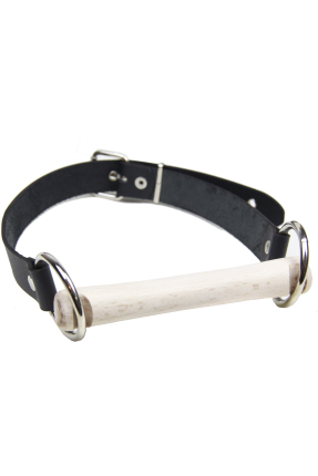 Ahşap Bit Gag + Choking Collar