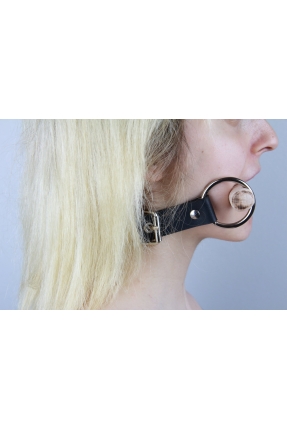 Ahşap Bit Gag + Choking Collar