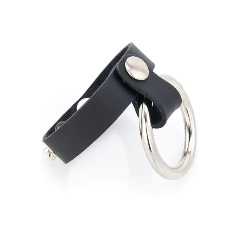 Deri ve Metal Cock Ring