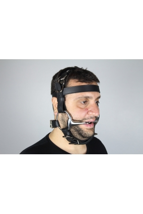 Pony Play Bit Gag Head Harness + Bit Gag