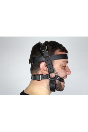 Pony Play Bit Gag Head Harness + Bit Gag