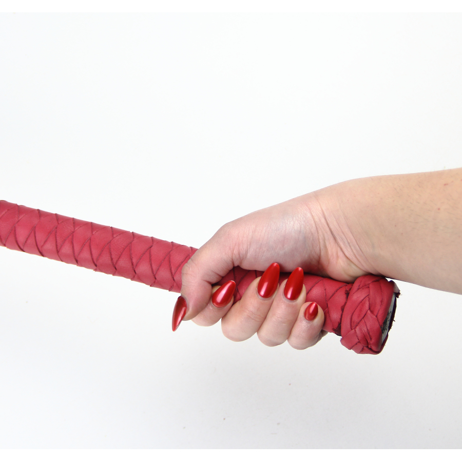 Rose Deri Kırbaç (100 cm)