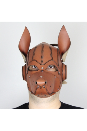 Köpek Maskesi, Puppy Play Dog Mask