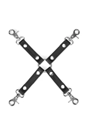 Hog Tie Leather Clamp Connection