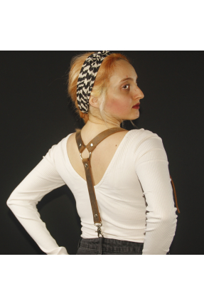 Deri Pantalon Askısı / Suspender
