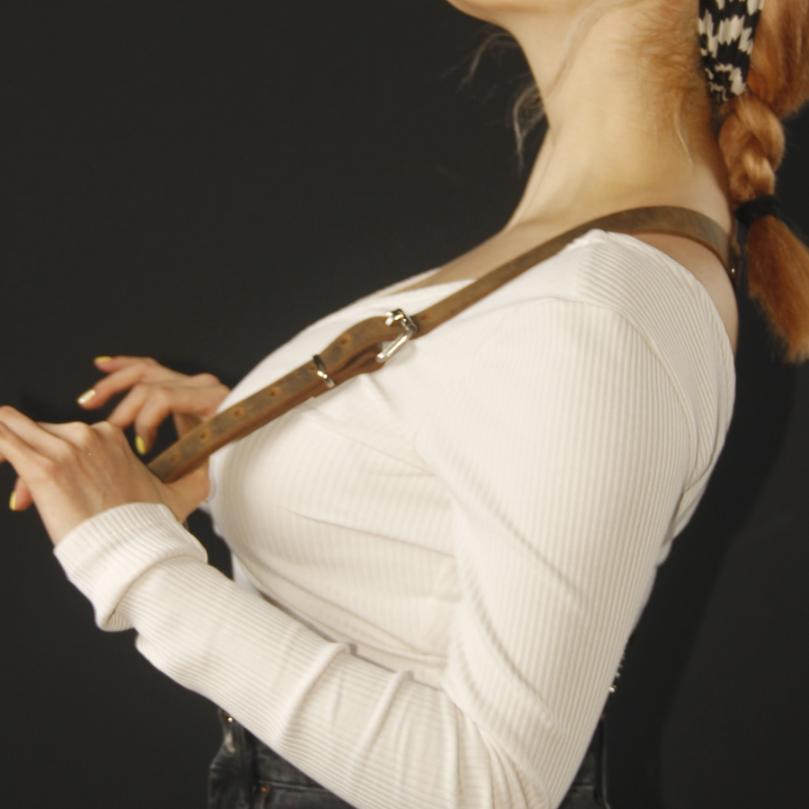 Deri Pantalon Askısı / Suspender
