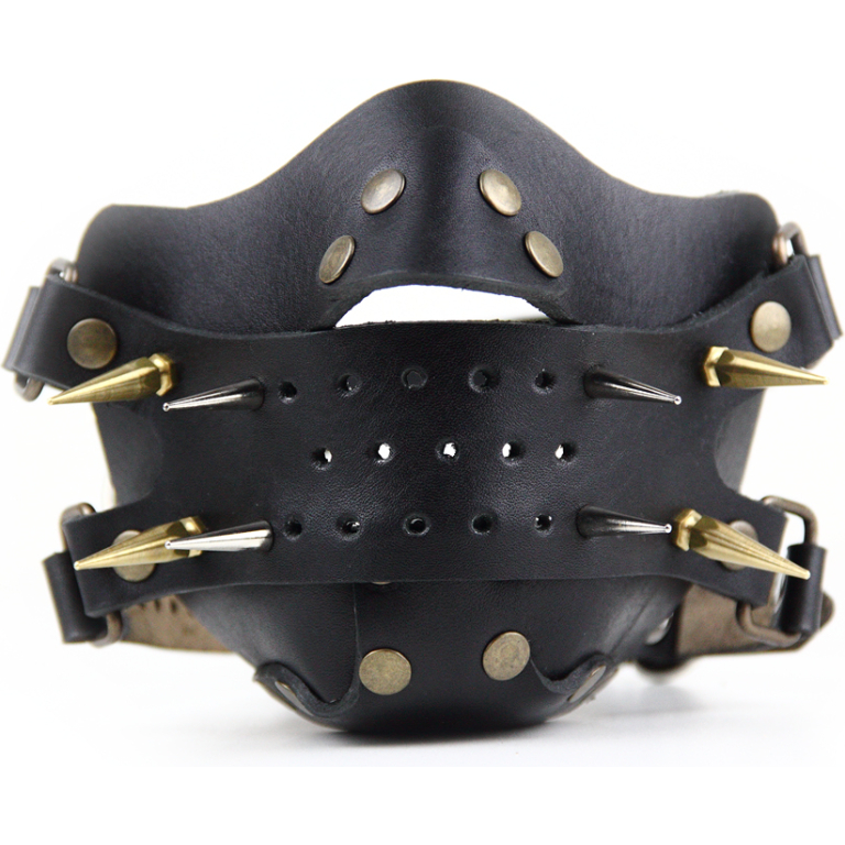 Steampunk Spiked Face Mask