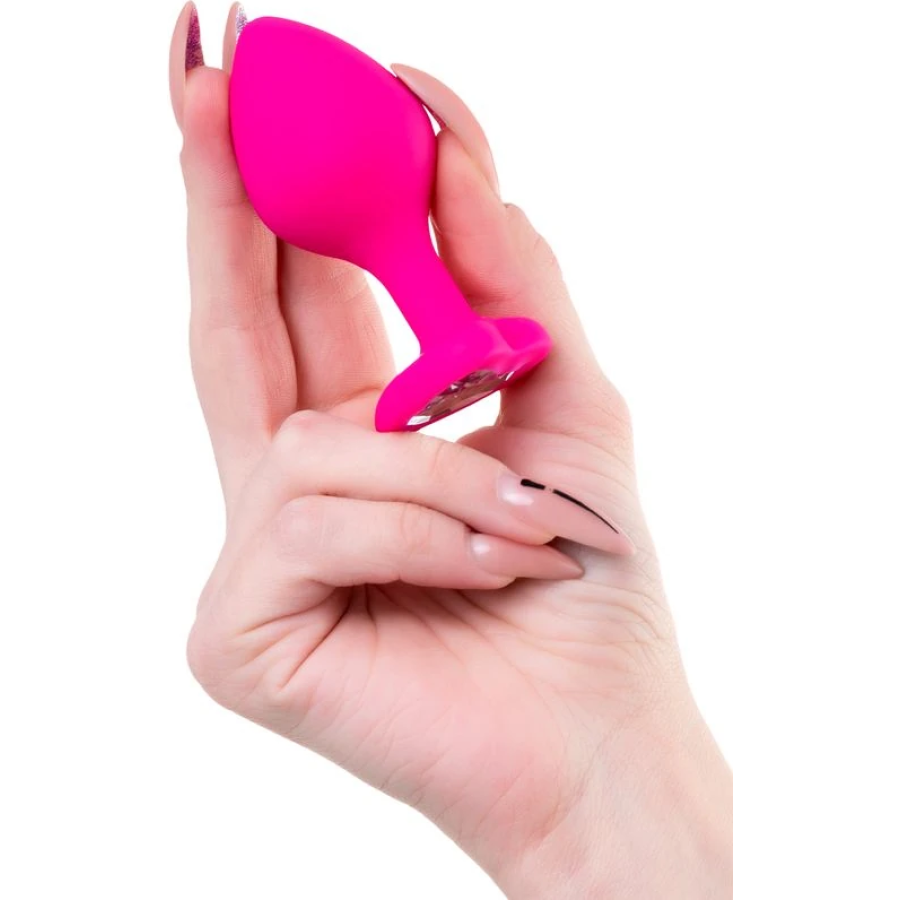 Diamond Heart Anal Plug 8 cm