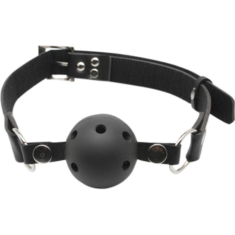 Deri Kayışlı Ağız Topu