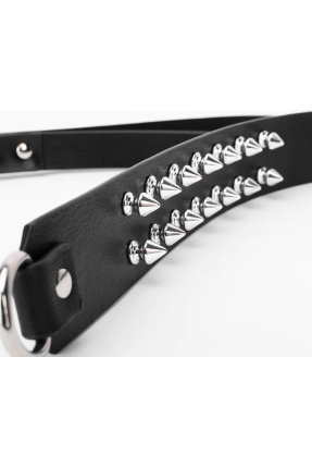İçeri Doğru Çivili K9 / BDSM Puppy Eğitim Tasması