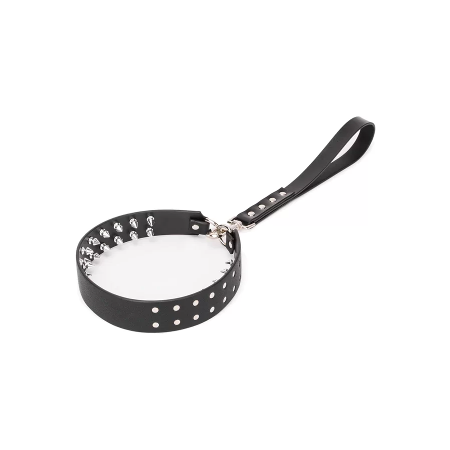 İçeri Doğru Çivili K9 / BDSM Puppy Eğitim Tasması