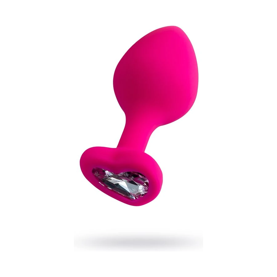 Diamond Heart Anal Plug 8 cm