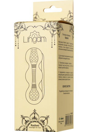 Lingam by TOYFA Masturbator Rashmi, TPE, Transparent, 15.5 cm