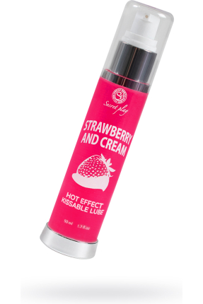 SECRET PLAY Masaj Yağı Kayganlaştırıcı, 2’si 1 arada, 50 ml