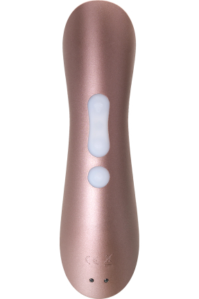 Satisfyer PRO 2 Vakum Dalgası Klitoris Vibratör, silikon, pembe, 15 cm