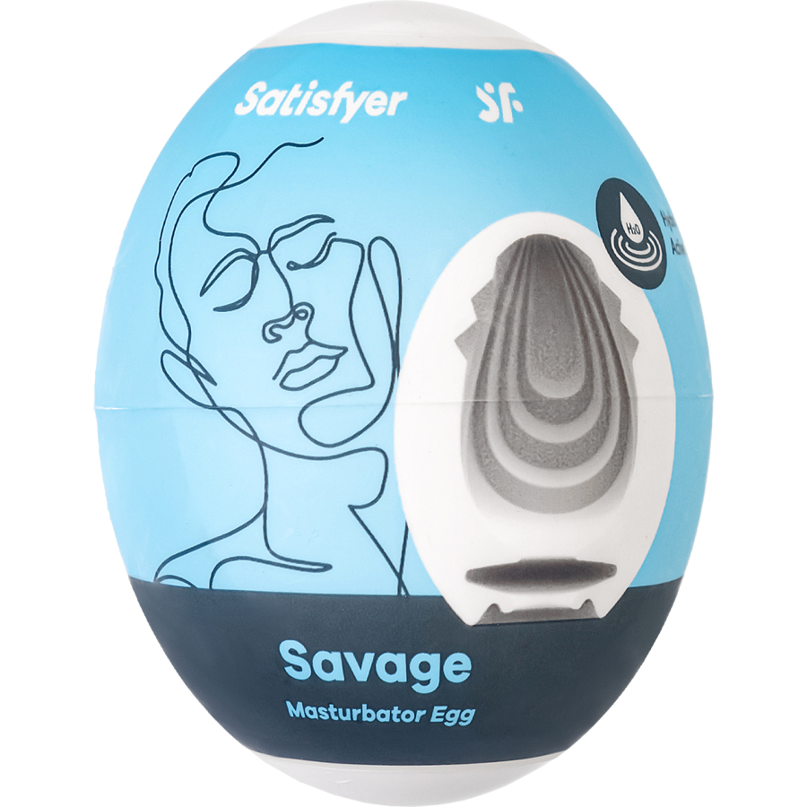 Satisfyer Egg Single (Savage) Masturbatör gerçekçi değil