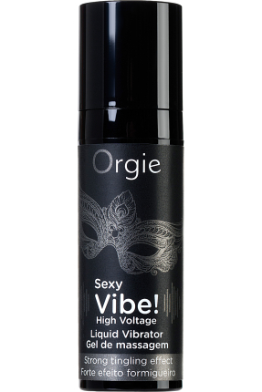 ORGIE Sexy Vibe High Voltag Vibration Massage Gel, 15 ml