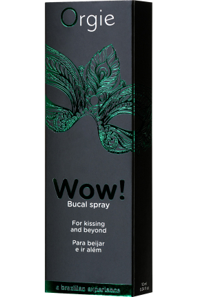 ORGIE Oral Sprey WOW! Soğutma ve heyecan verici etkiye sahip Blowjob Sprey, 10 ml