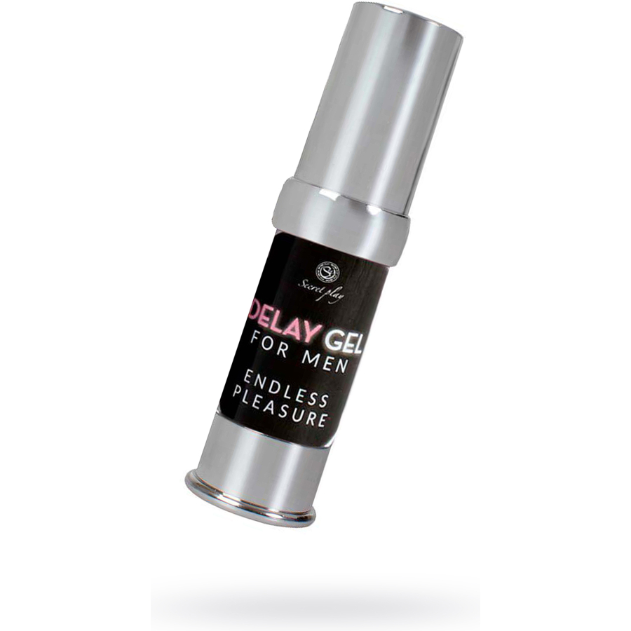 SECRET PLAY Geciktirici Kayganlaştırıcı Jel, erkekler için, 15 ml
