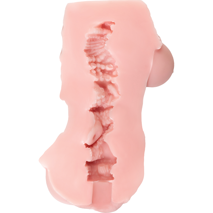 Juicy Pussy by TOYFA Little Flower Masturbator Reyalistik, TPE, Ten, 11,5 cm