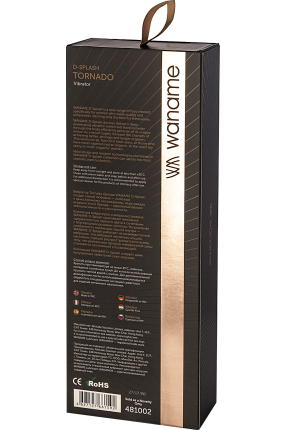 D-SPLASH Tornado Vibrator, 25 cm