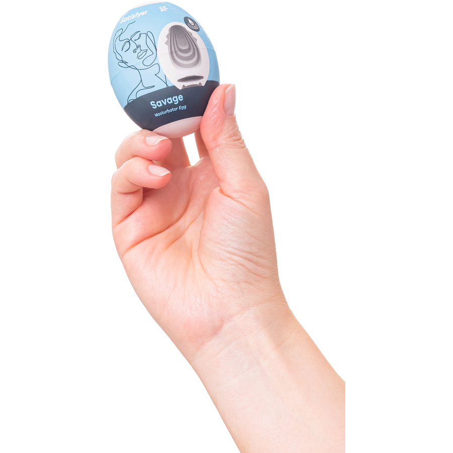 Satisfyer Egg Single (Savage) Masturbatör gerçekçi değil