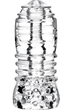 Lingam by TOYFA Masturbator , Savitri, TPE, Şeffaf, 14 cm