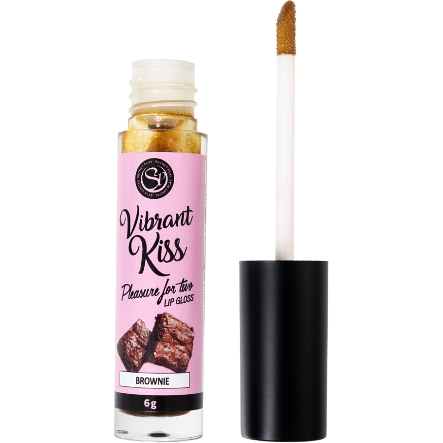 SECRET PLAY Çikolatalı Kurabiye Aromalı Dudak  Parlatıcısı, 6 gr