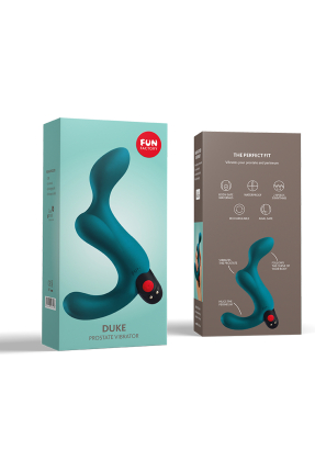 Duke Titreşimli Anal Plug 12cm