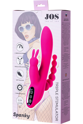 SPANKY Triple Vibrator, 21 cm