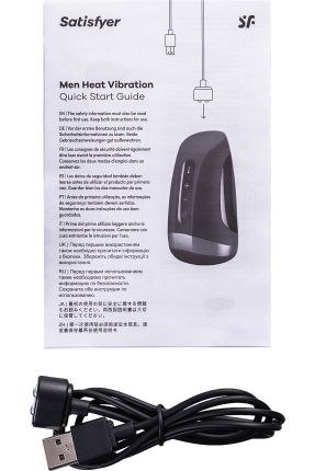 Men Heat Vibratiion Masturbator, 15 cm