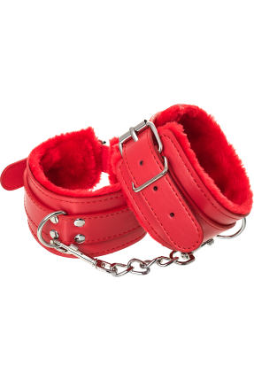 BDSM Foot Cuff PU leather, 27 cm