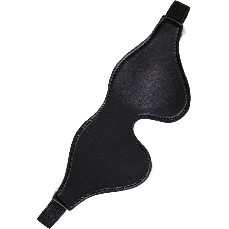 Maske PU deri, baskılı, 26 cm