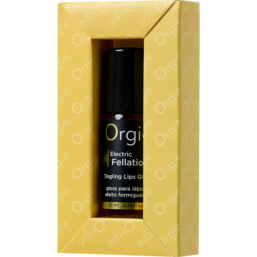 ORGIE Sexy Vibe Electric Fellatio Titreşim Etkili  Dudak Parlatıcısı, 10 ml