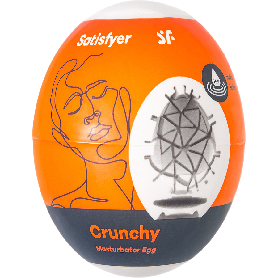 Satisfyer Egg Single (Crunchy) Masturbatör gerçekçi değil