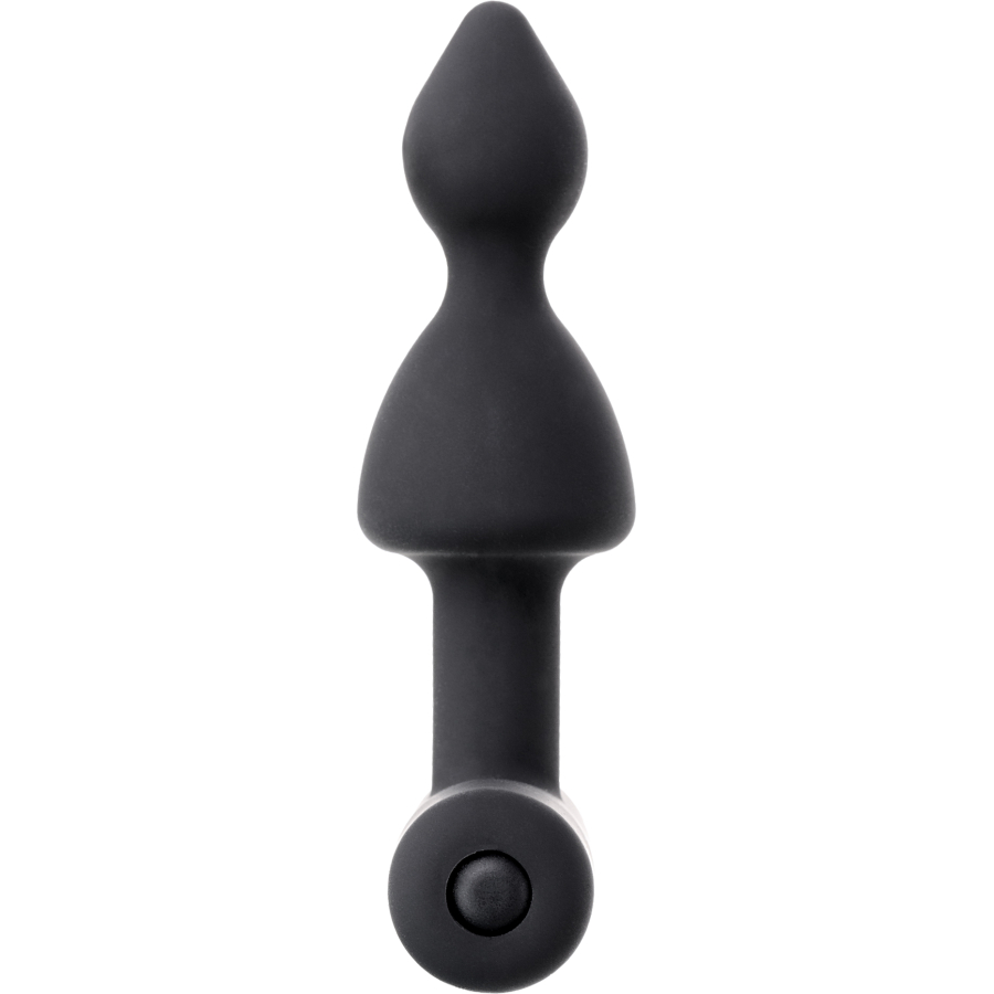 Erotist Anal Plug, siyah, silikon, 8,5 cm