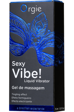 ORGİE Seksi Vibe Sıvı Titreşim Masaj Jeli, 15 ml