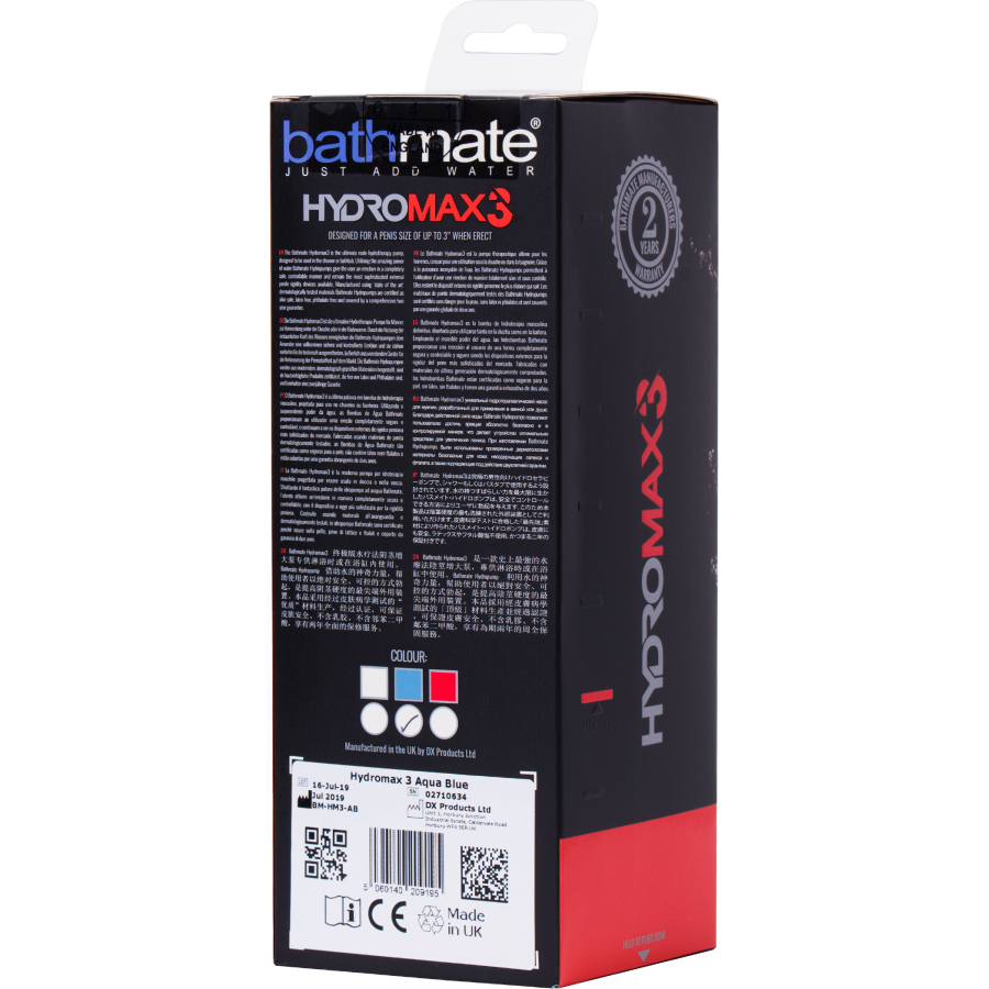 Penis Pompası HYDROMAX3 hidrolik 22 cm