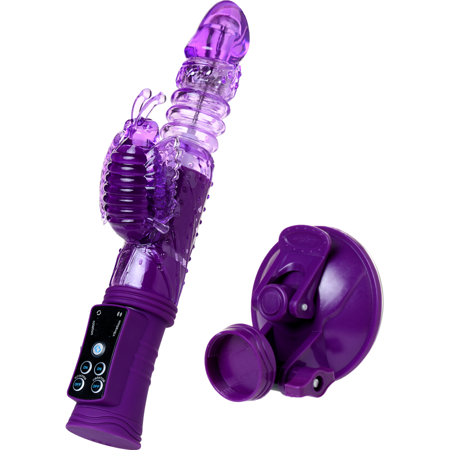 High-Tech Klitoral Vibratör, 23 cm