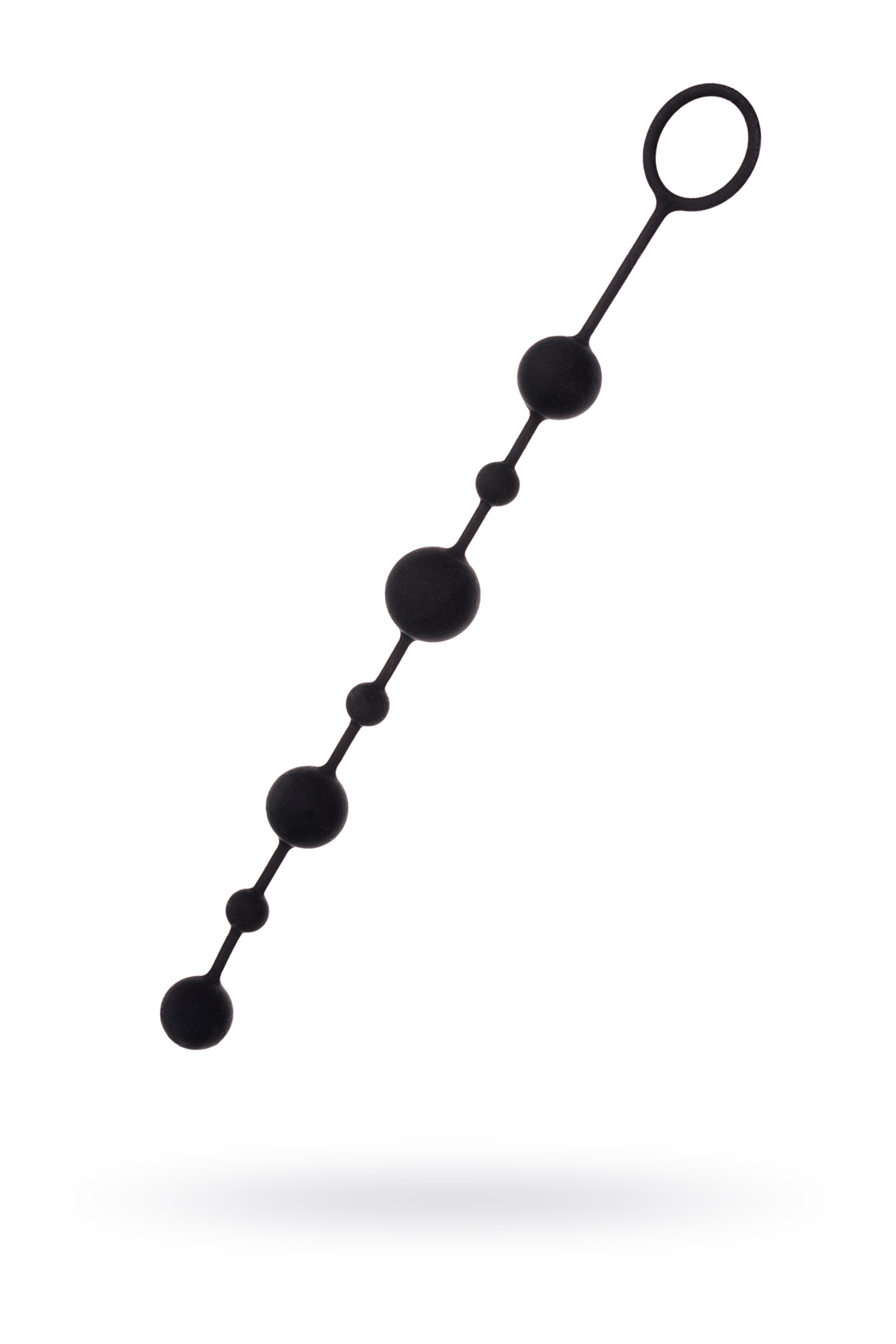 Coron Anal Boncuk, silikon, siyah, 35,9cm 1 A-Toys by TOYFA Coron Anal Boncuk
