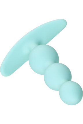 ToDo by Toyfa Üçlü Anal Plug, Silikon, nane, 10,5 cm, Ø 2,4 cm