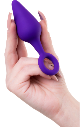 ToDo by Toyfa Bung Anal Plug, silikon, mor, 11,5 cm, Ø 3,3 cm
